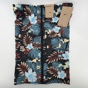 Nike Kids Dri Fit Athletic Shorts Tropical Floral Print Size L